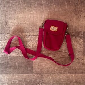 Tracker small pink bag festival cell phone
